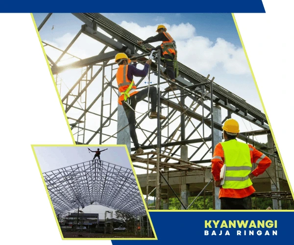 pembuatan gudang bajaringan