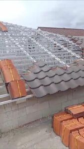 Jasa tukang Pasang atap rumah baja ringan murah - kyanwangibajaringan 010