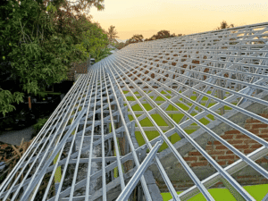 Jasa tukang Pasang atap rumah baja ringan murah - kyanwangibajaringan 020