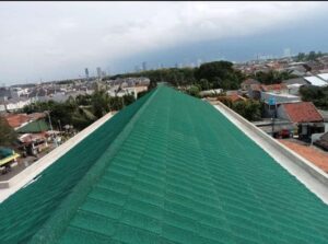 Jasa tukang Pasang atap rumah baja ringan murah - kyanwangibajaringan 07